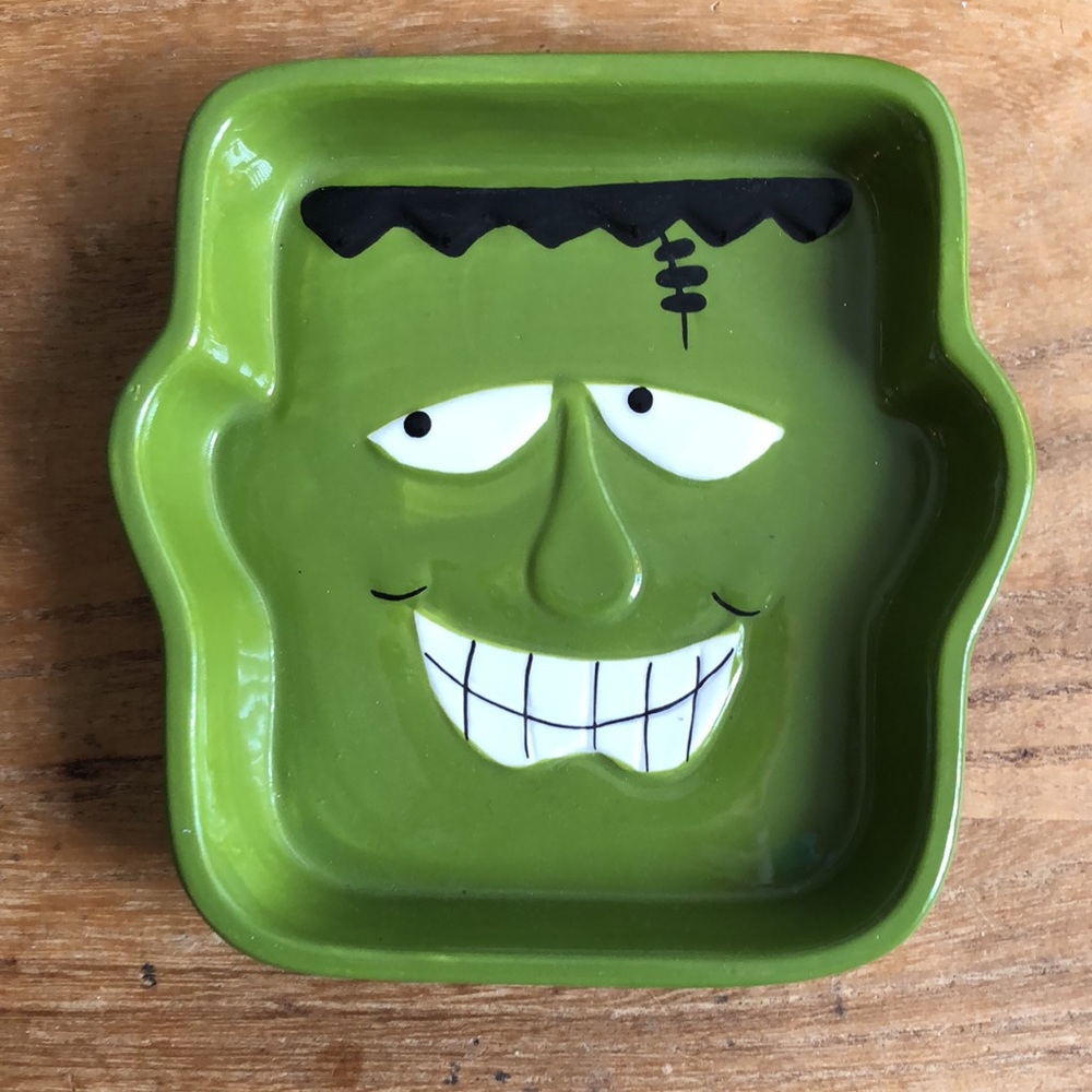 Frankenstein's Monster Candy Dish 5 1/2 x 5 1/2